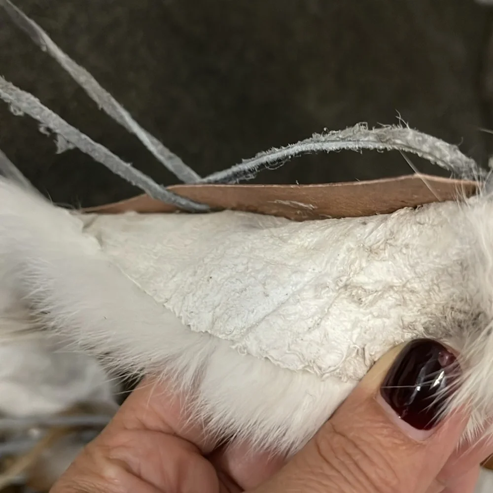Handmade Dream Catcher Western home Decor Native American Leather Fur Feather